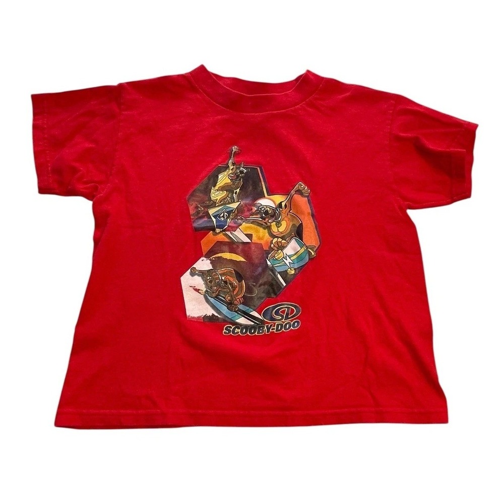 Y2K Vintage 2001 Scooby-Doo Wear R U Cartoon Network T-Shirt Boys Youth Large 7